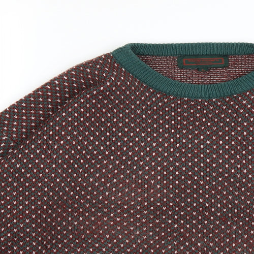Wood woods Mens Green   Pullover Jumper Size L