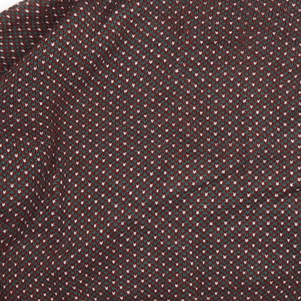 Wood woods Mens Green   Pullover Jumper Size L