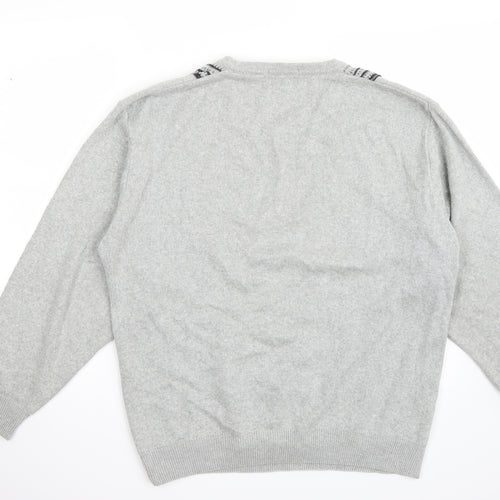 Carabou Womens Grey   Pullover Jumper Size L