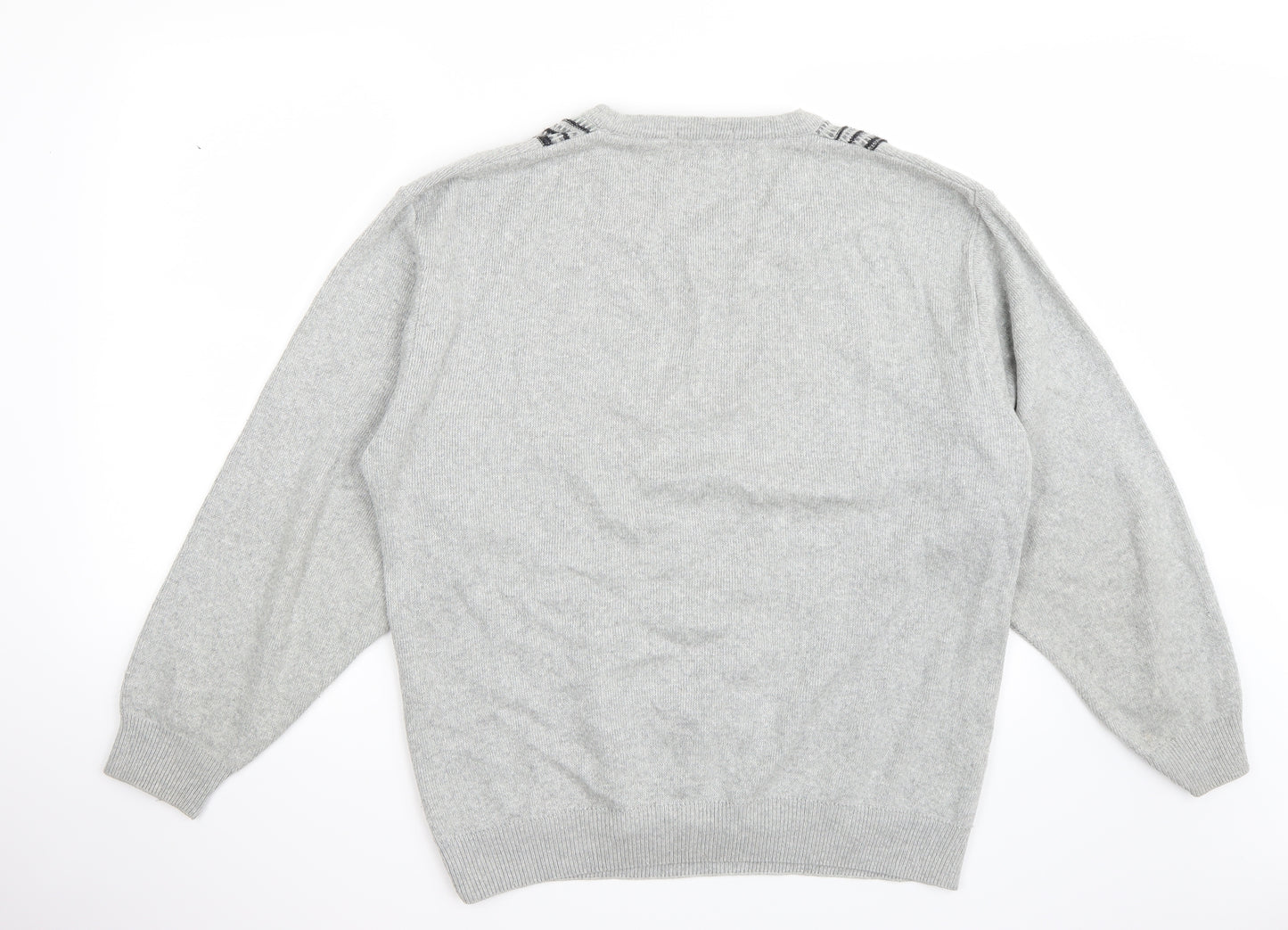 Carabou Womens Grey   Pullover Jumper Size L