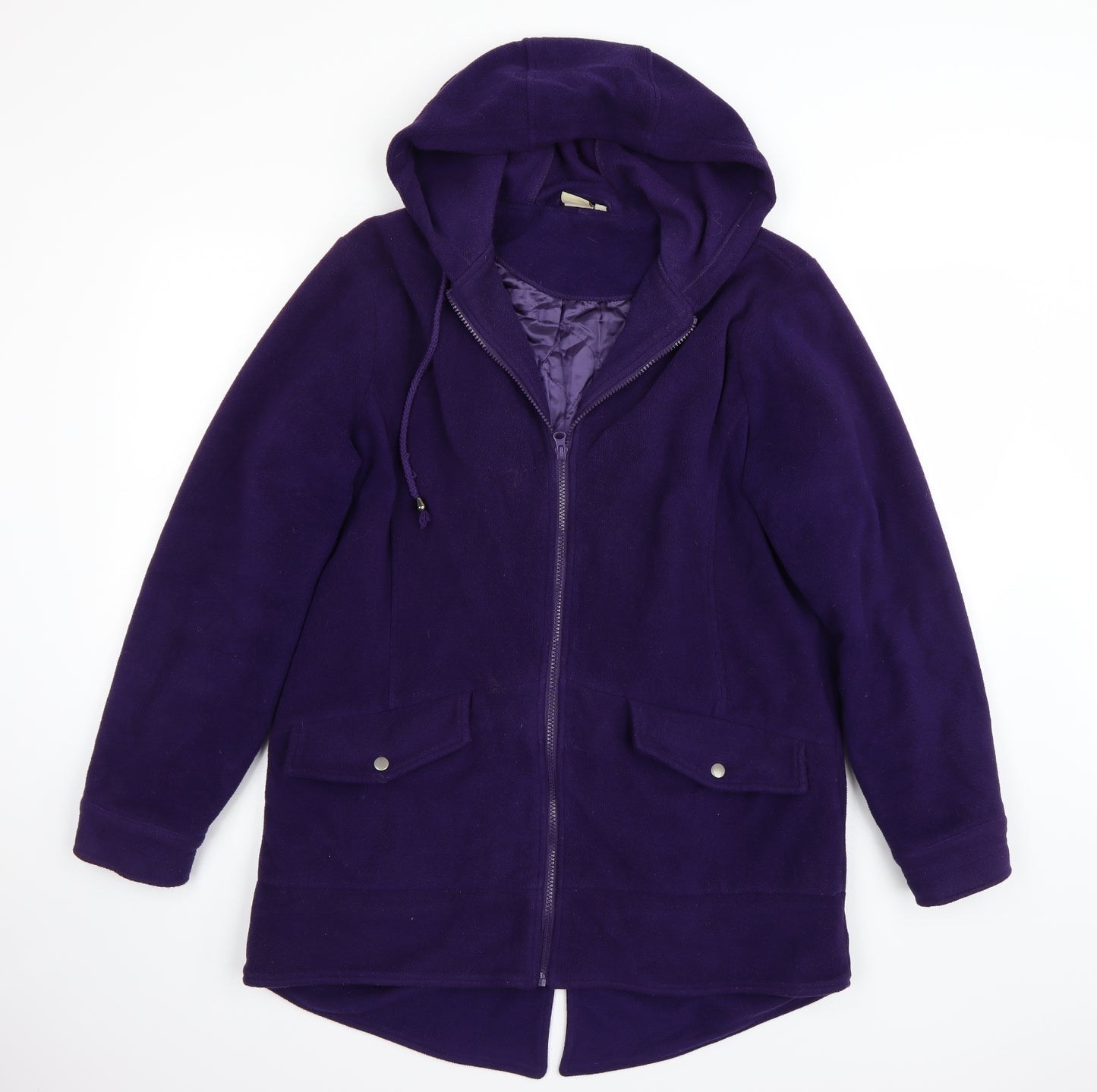 Cotton Traders Womens Purple   Jacket Coat Size 14