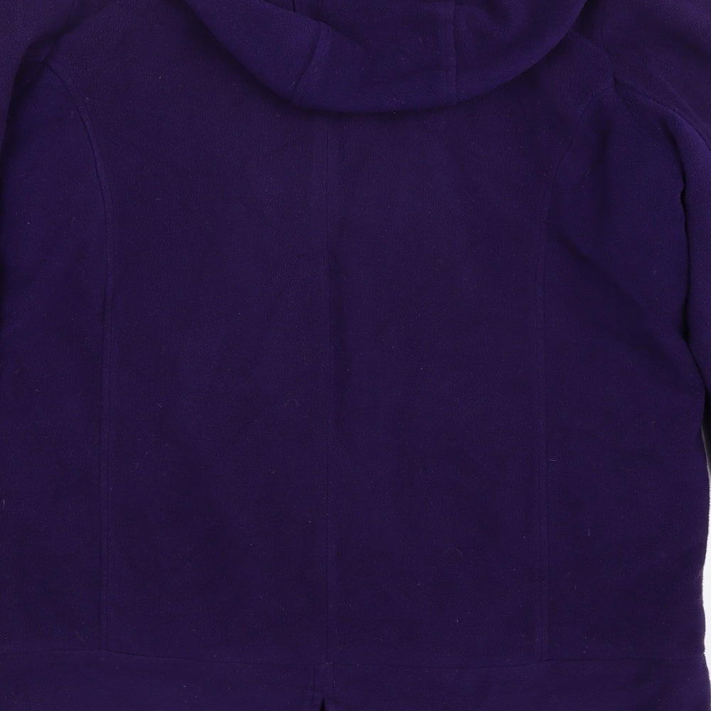 Cotton Traders Womens Purple   Jacket Coat Size 14