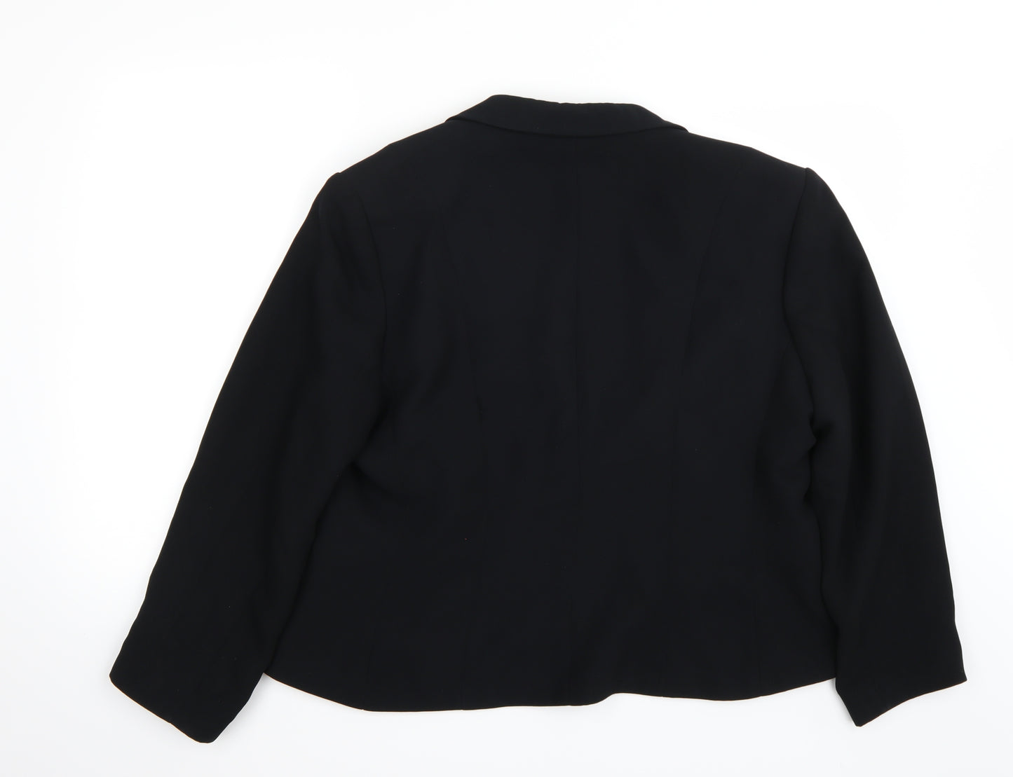 Marks and Spencer Womens Black   Jacket Coat Size 18