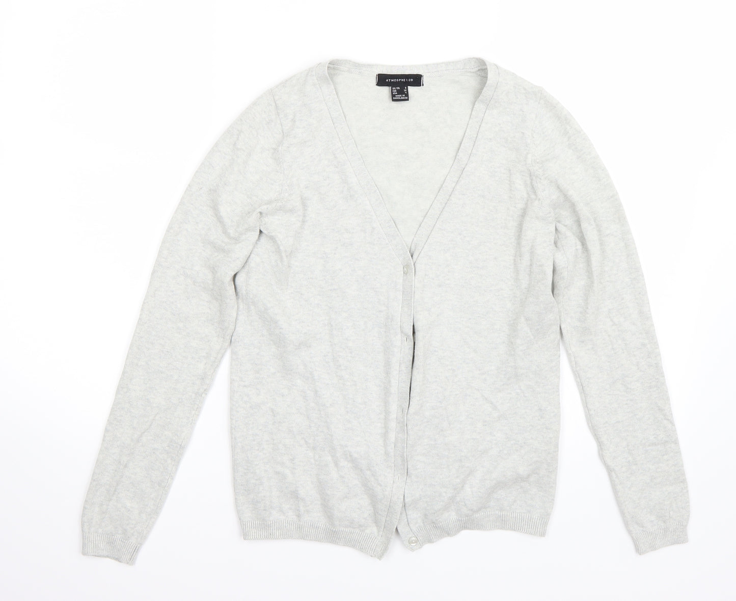 Primark Womens Grey   Cardigan Jumper Size 8
