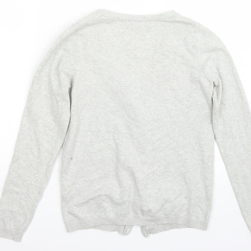 Primark Womens Grey   Cardigan Jumper Size 8