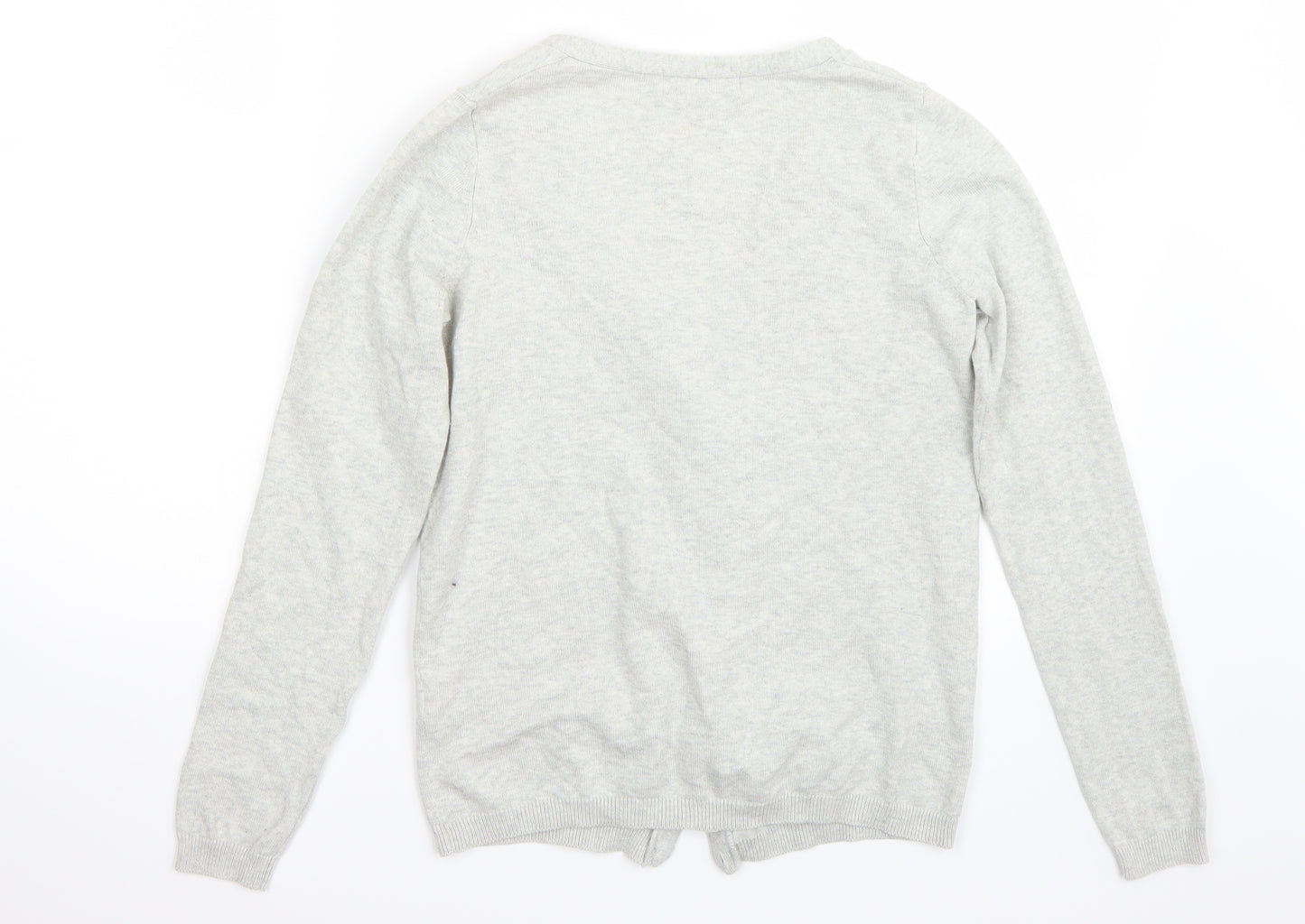 Primark Womens Grey   Cardigan Jumper Size 8