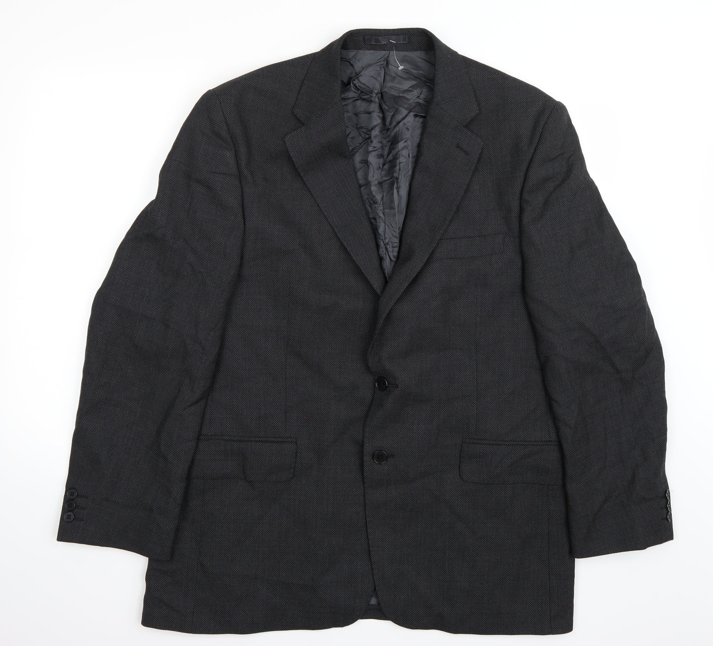 The label Mens Grey   Jacket Suit Jacket Size 40