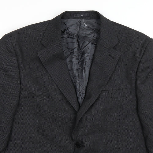 The label Mens Grey   Jacket Suit Jacket Size 40