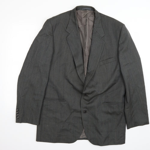Crombie Mens Grey   Jacket Suit Jacket Size 36