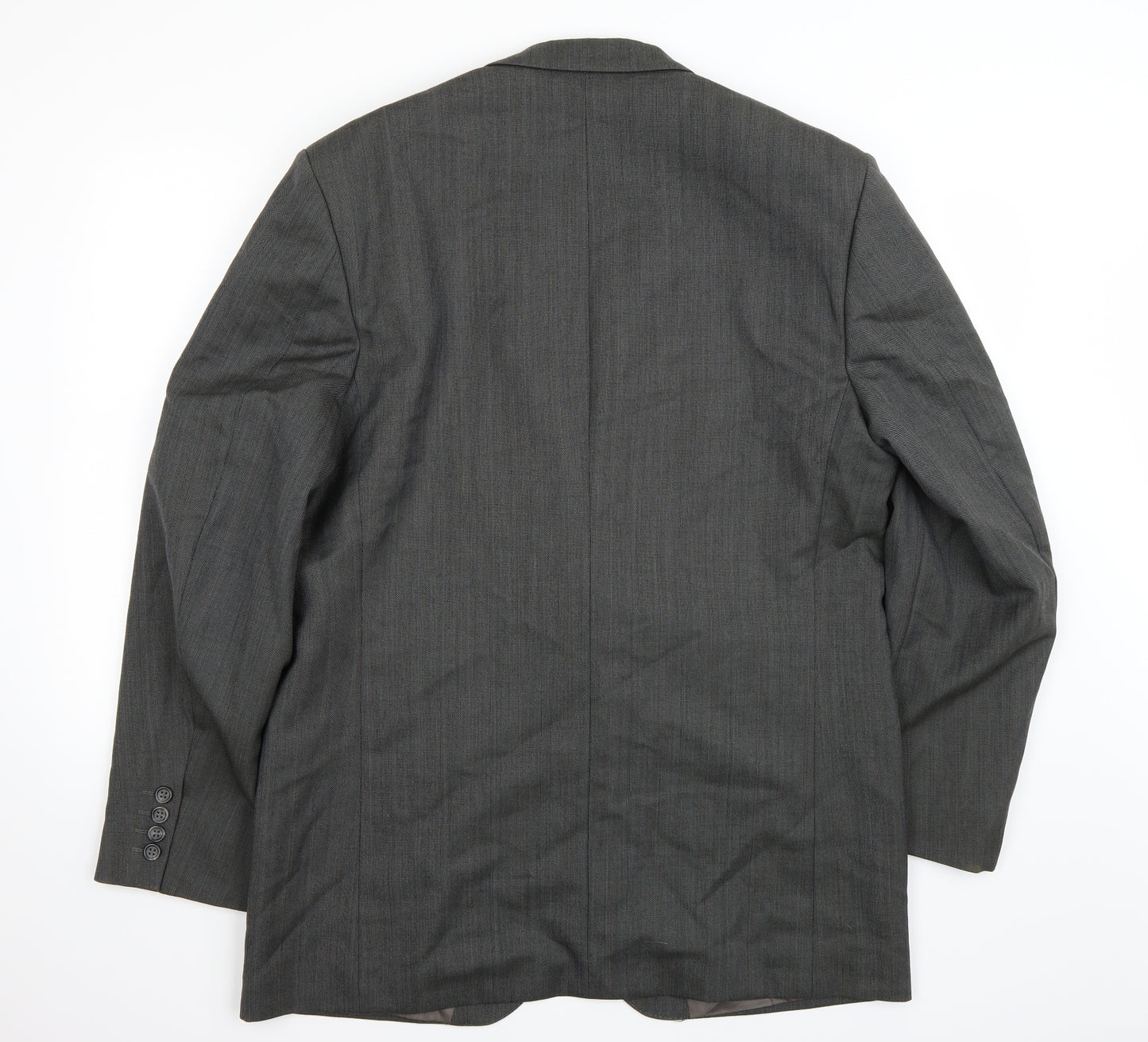 Crombie Mens Grey   Jacket Suit Jacket Size 36