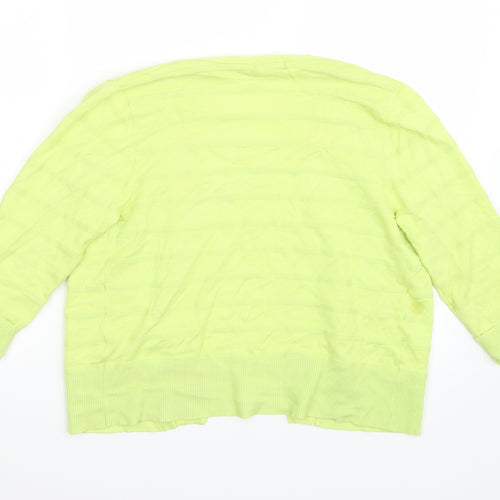 Hepburn Womens Green   Cardigan Jumper Size S