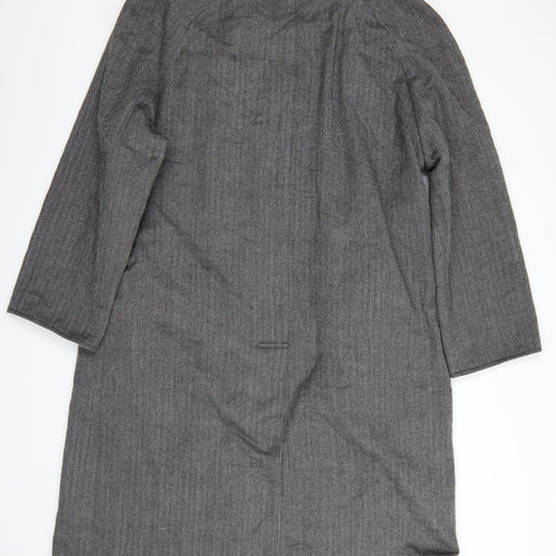 Austin Reid Mens Grey   Trench Coat Coat Size 42
