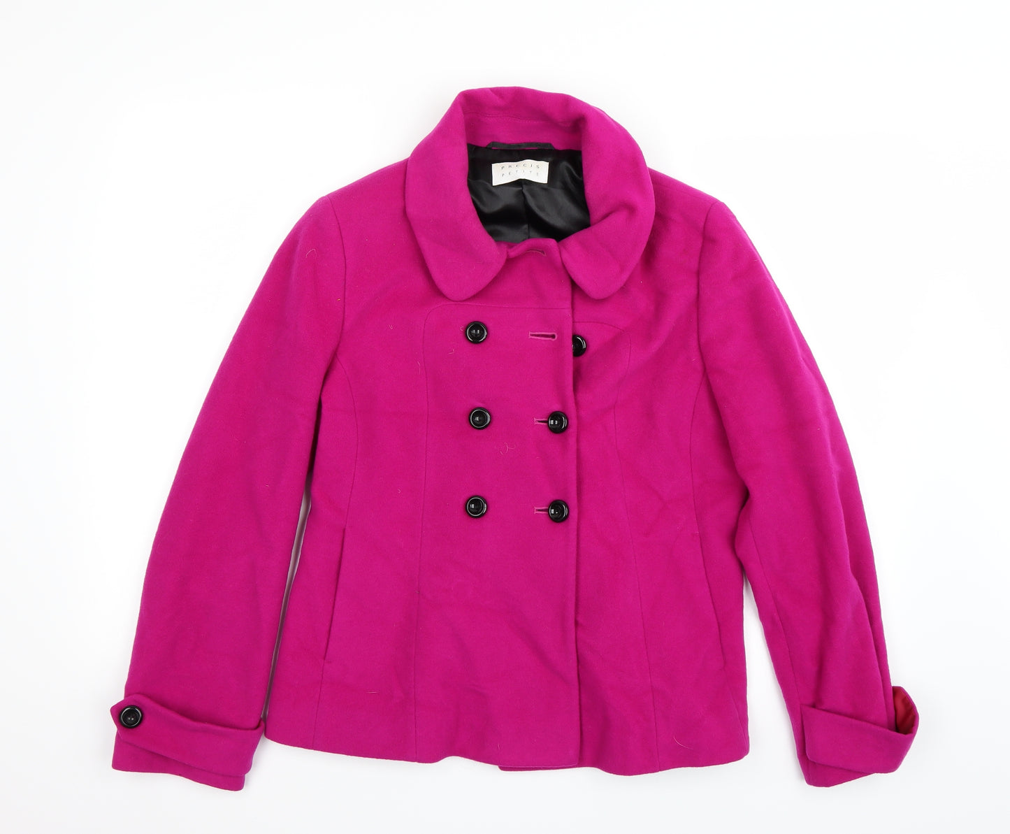 Precis Petite Womens Pink   Jacket Coat Size 12