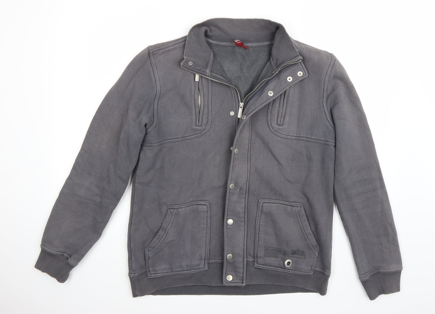 JACK & JONES Mens Grey   Jacket Coat Size M
