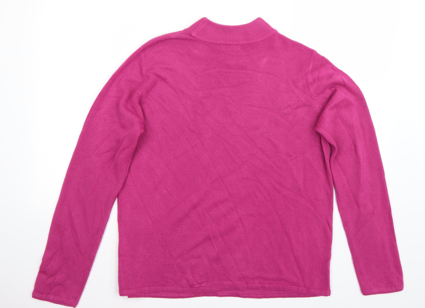 BM Womens Pink   Pullover Jumper Size M