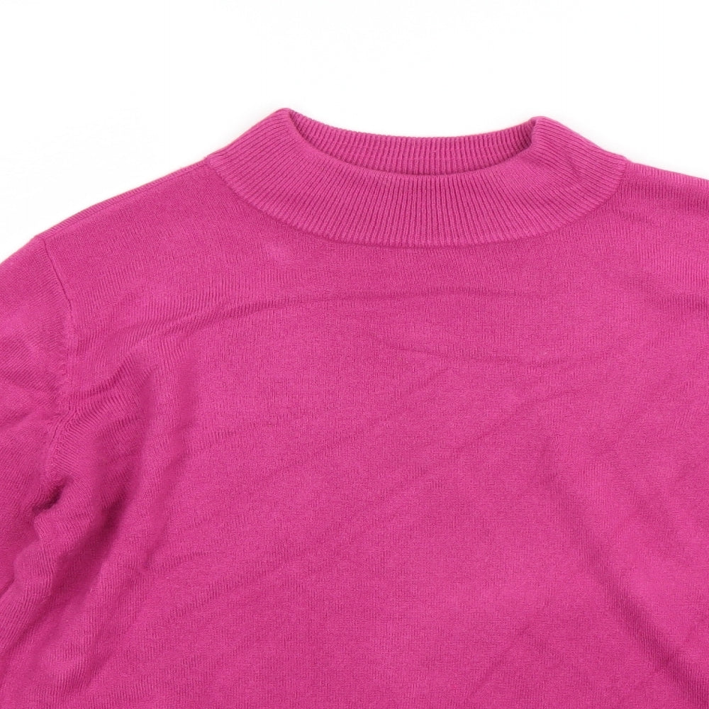 BM Womens Pink   Pullover Jumper Size M