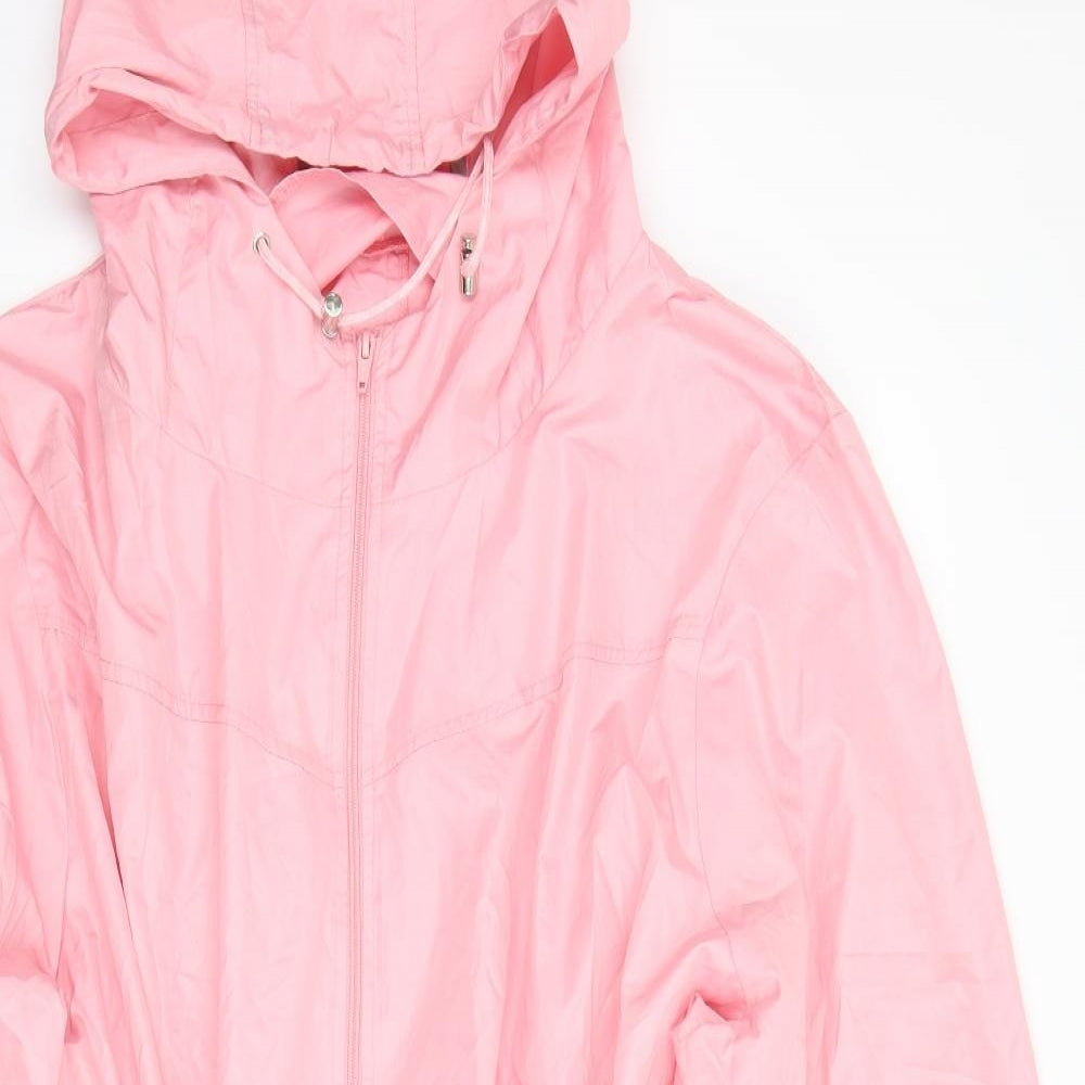 Yours Womens Pink   Rain Coat Coat Size 26