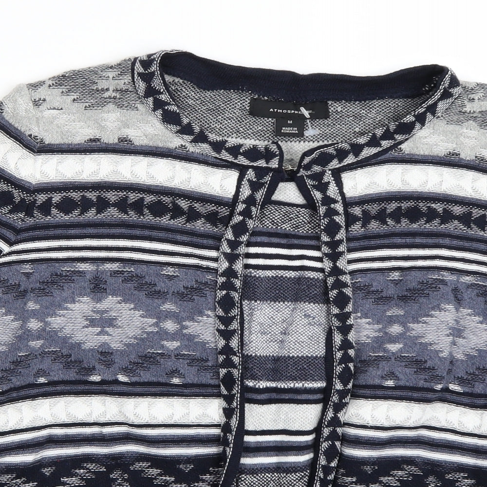 Primark Womens Blue   Cardigan Jumper Size M