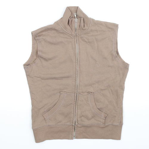 Vintage Process Womens Grey   Gilet Jacket Size L