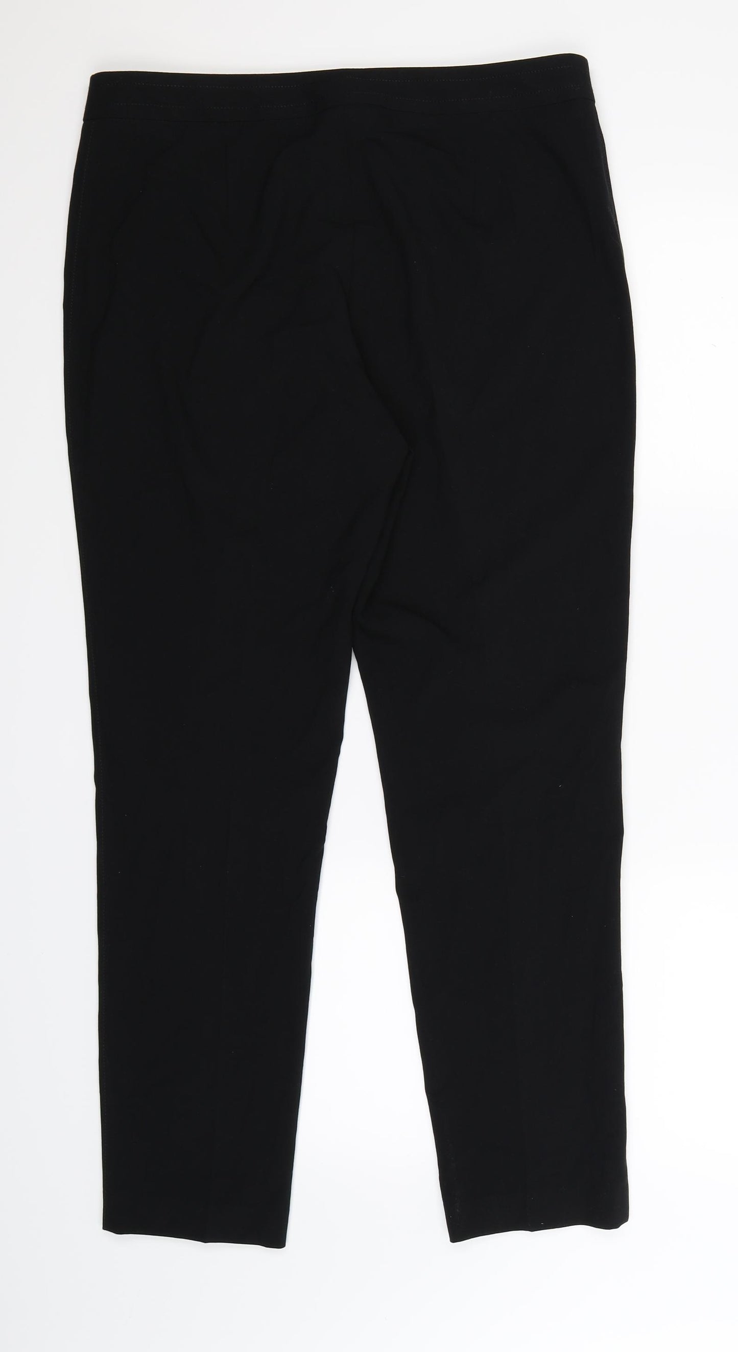 Marks and Spencer Womens Black   Trousers  Size 14 L29 in