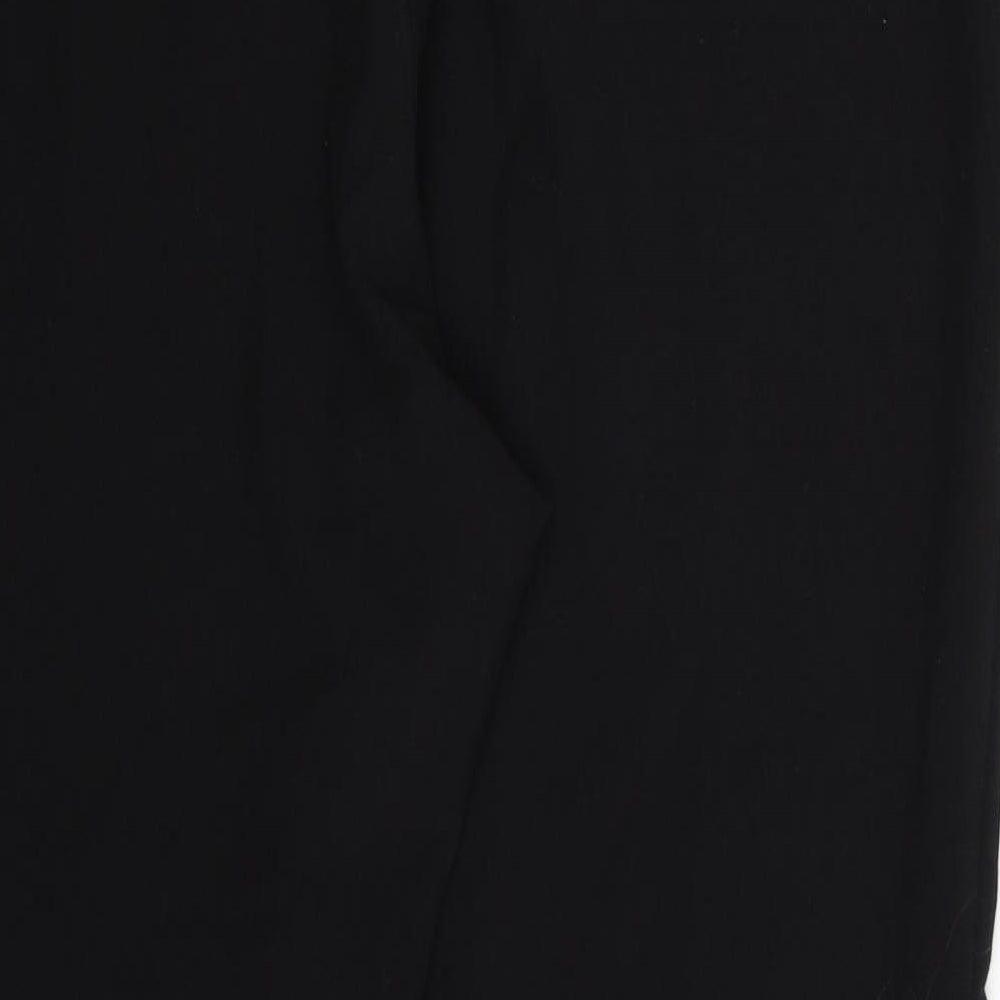 BM Womens Black   Trousers  Size 16 L26 in