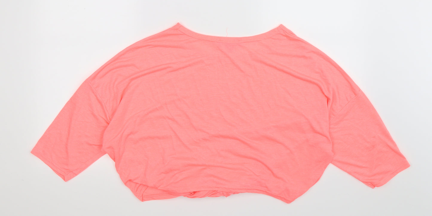 Atmosphere Womens Pink   Basic T-Shirt Size 14  - Oversized