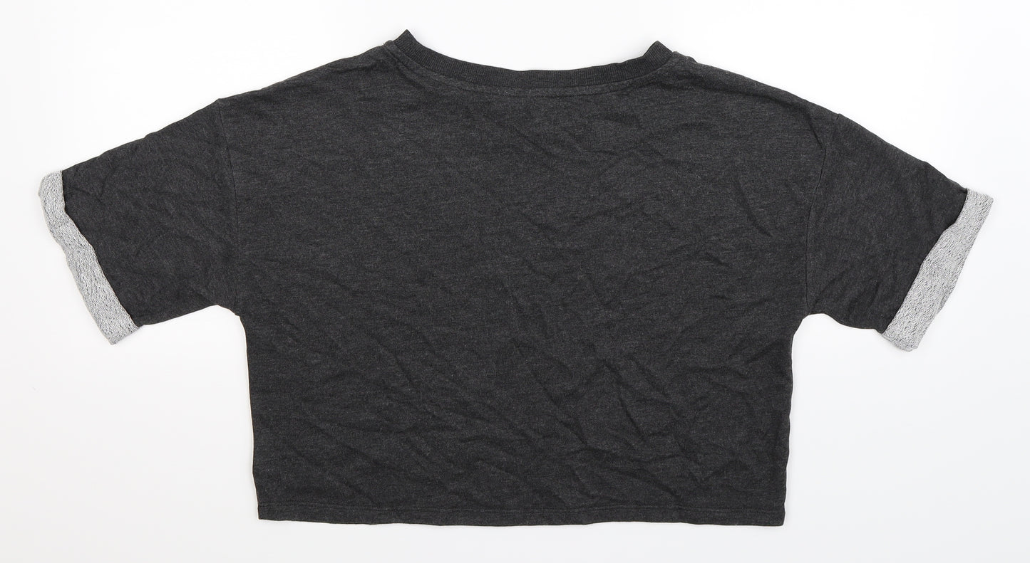 Divided Womens Grey   Basic T-Shirt Size M