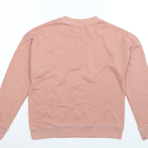 Pull&Bear Womens Beige   Pullover Sweatshirt Size XS  - Oversized