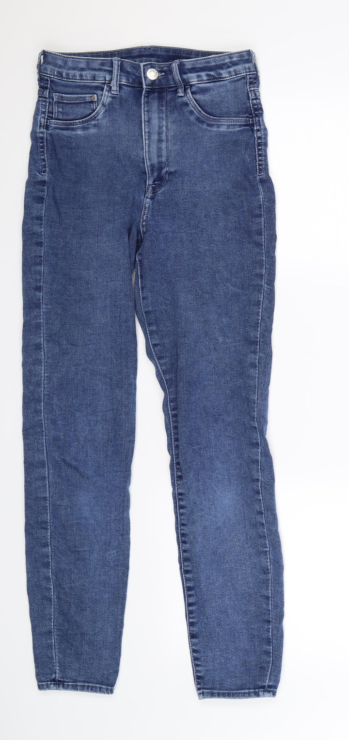 H&M Womens Blue Denim Jegging Jeans Size 27 in L30 in