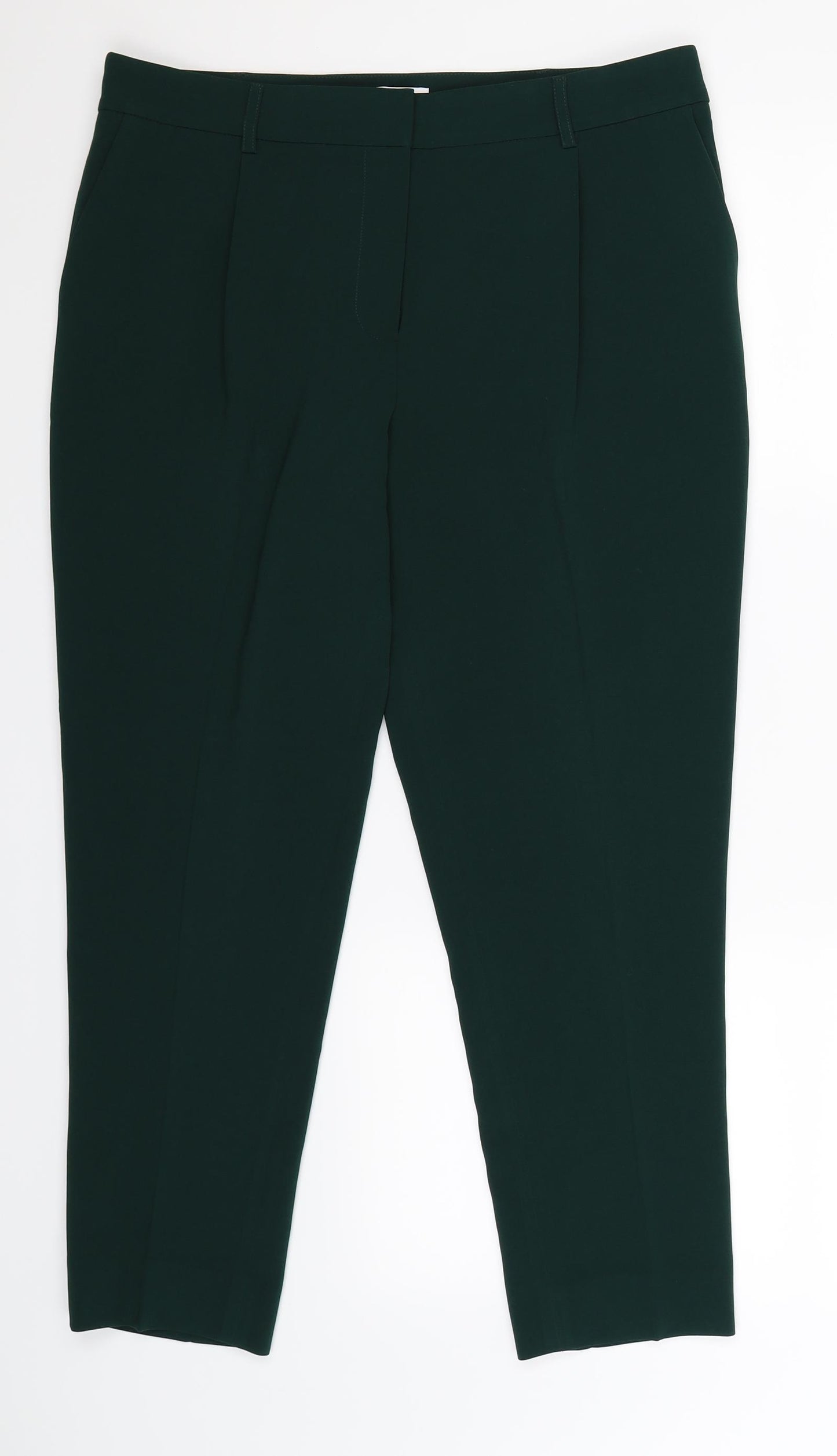 Principles Womens Green   Trousers  Size 14 L26 in