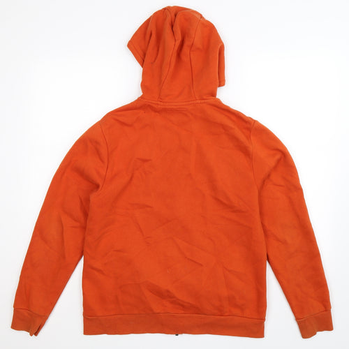 NEXT Boys Orange   Full Zip Hoodie Size 14 Years