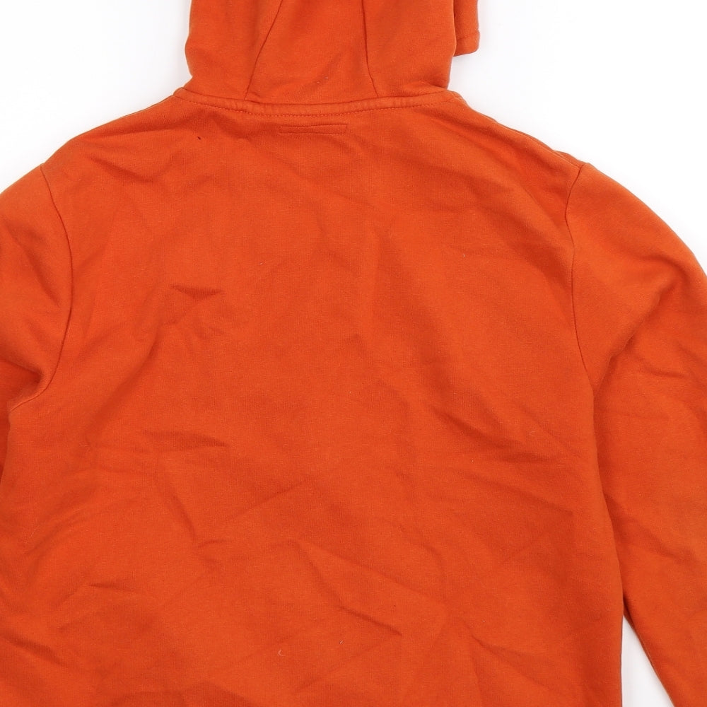NEXT Boys Orange   Full Zip Hoodie Size 14 Years