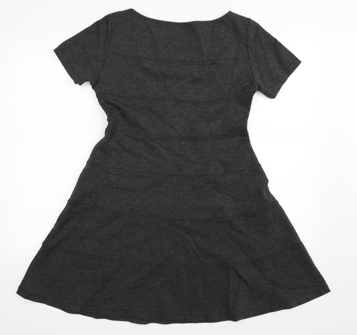 PAUL & JOE Womens Grey   Fit & Flare  Size 10