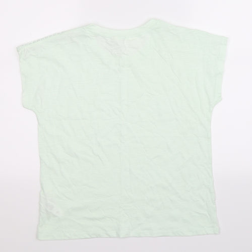 Primark Womens Green   Basic T-Shirt Size 12