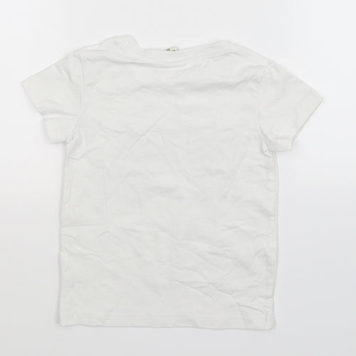 Grui Baby Baby White   Basic T-Shirt Size 24 Months