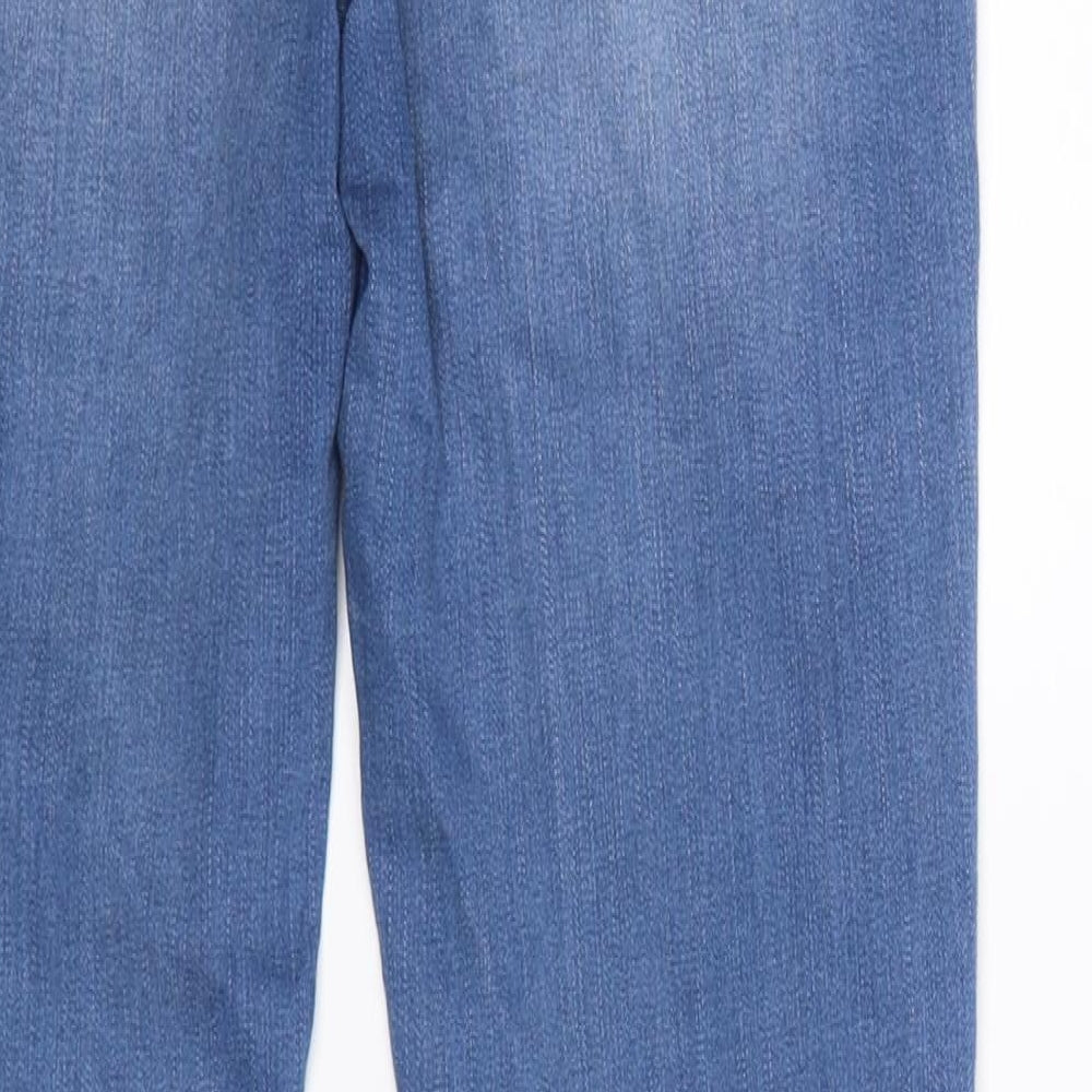 Chelsea & Violet Womens Blue  Denim Skinny Jeans Size 28 in L26 in
