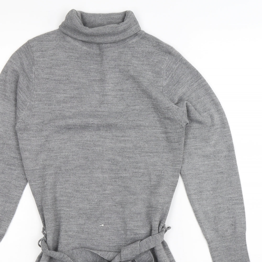 Atmosphere Womens Grey   Jumper Dress  Size 8