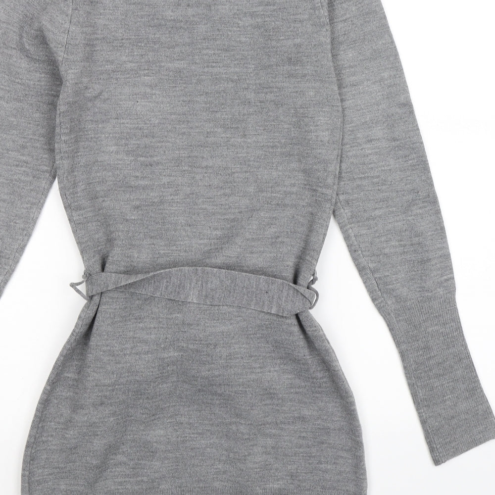 Atmosphere Womens Grey   Jumper Dress  Size 8