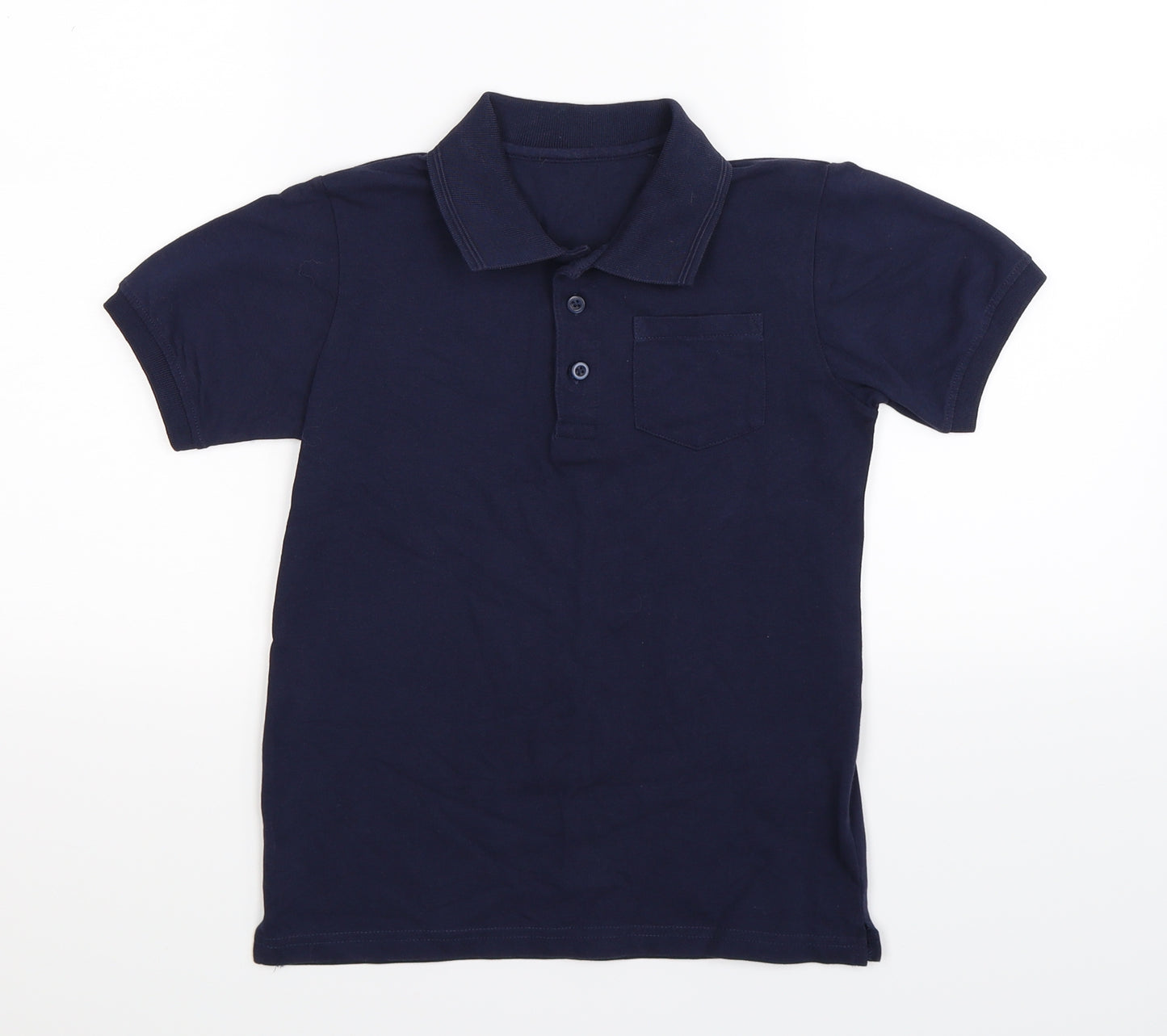 Matalan Boys Blue   Basic Polo Size 8-9 Years