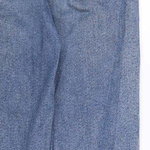 New Look Womens Blue  Denim Straight Jeans Size 8 L27 in