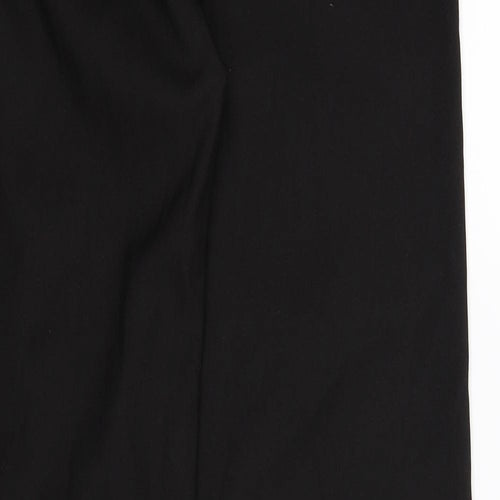 PRETTYLITTLETHING Womens Black   Trousers  Size 10 L34 in
