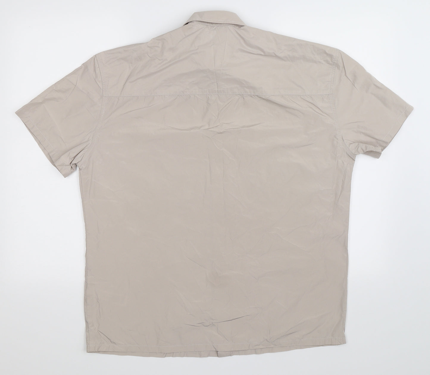ASOS Womens Grey   Basic Button-Up Size XS  - Oversized