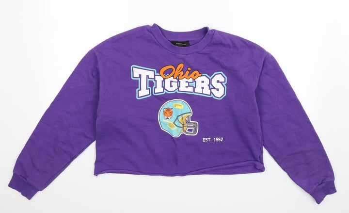 Atmosphere Womens Purple   Pullover Sweatshirt Size 12