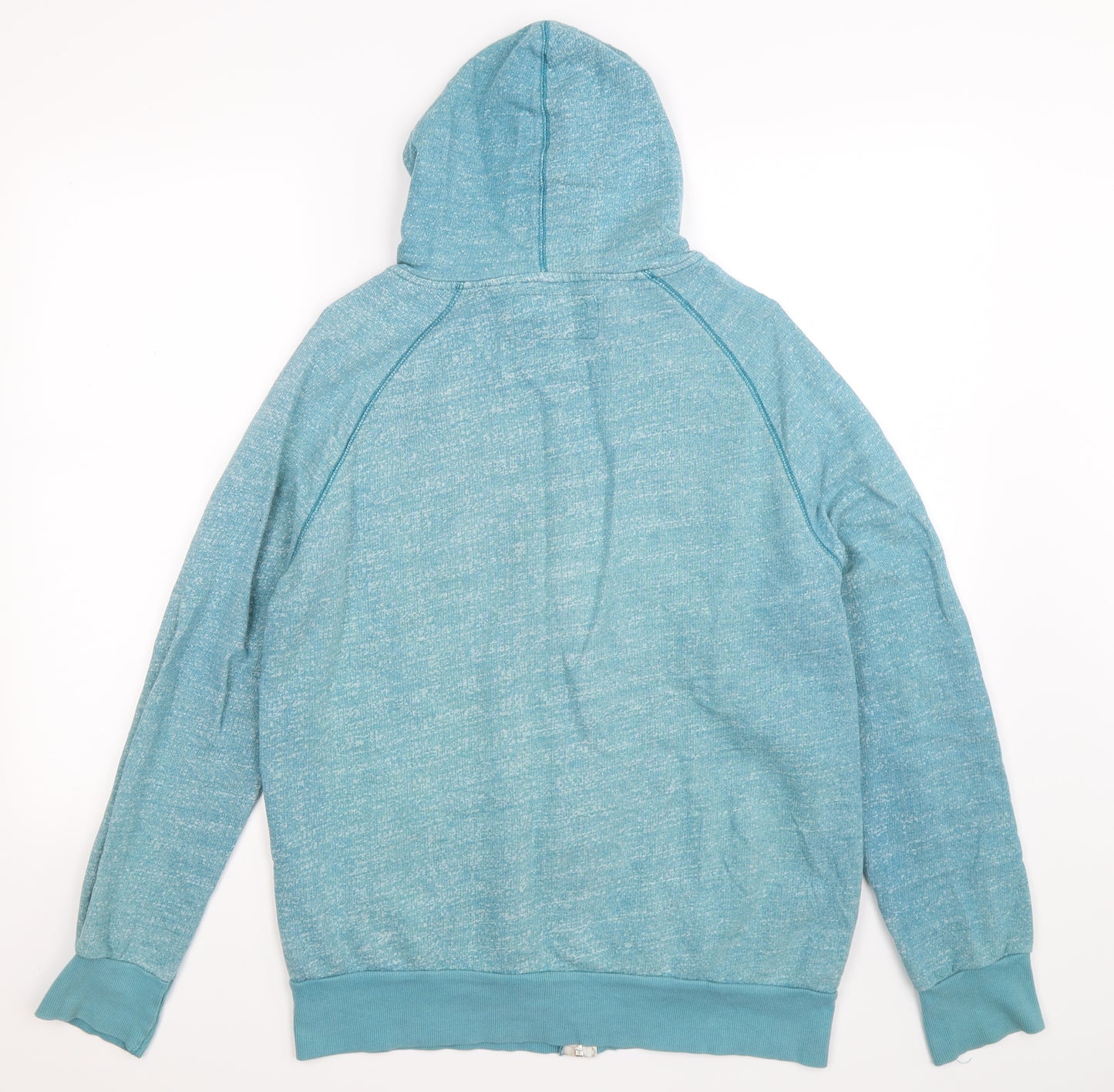 Cedar Wood State Mens Blue   Full Zip Hoodie Size L