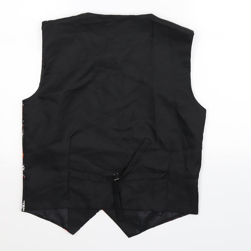 Christmas Workshop Mens Black   Jacket Suit Waistcoat Size M