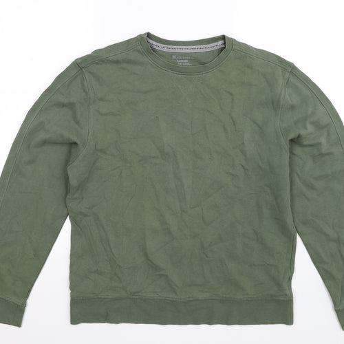 Blue Harbour Mens Green   Pullover Sweatshirt Size S