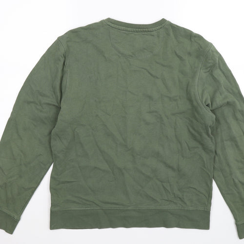 Blue Harbour Mens Green   Pullover Sweatshirt Size S