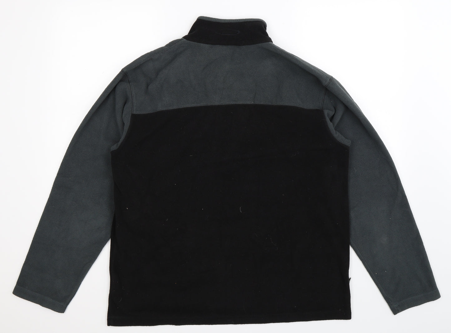 Mountain Life Mens Black  Fleece Jacket  Size M