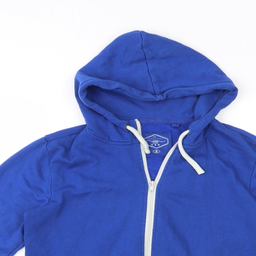 New Look Mens Blue   Full Zip Hoodie Size S