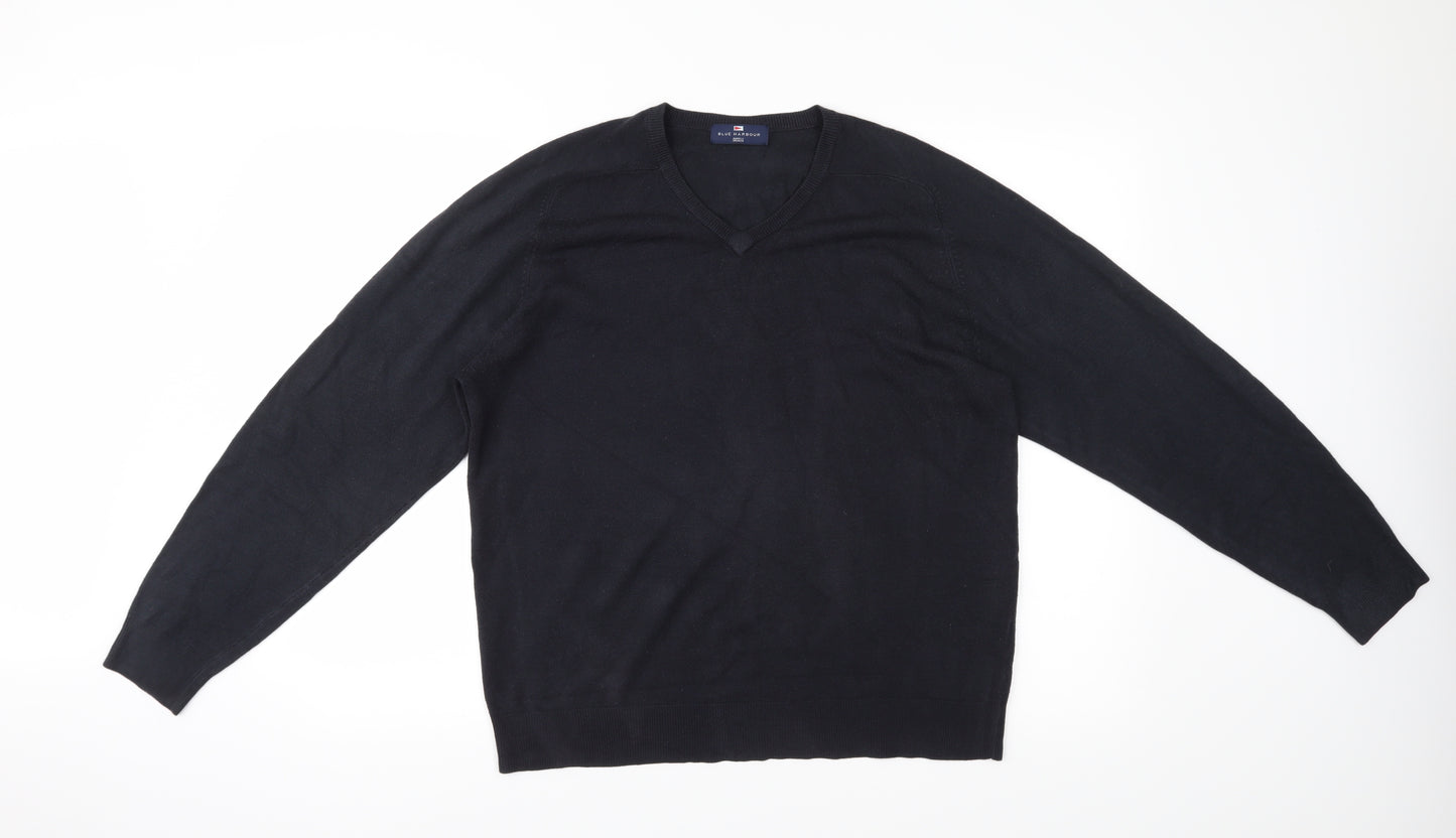 Marks and Spencer Mens Black   Pullover Jumper Size M
